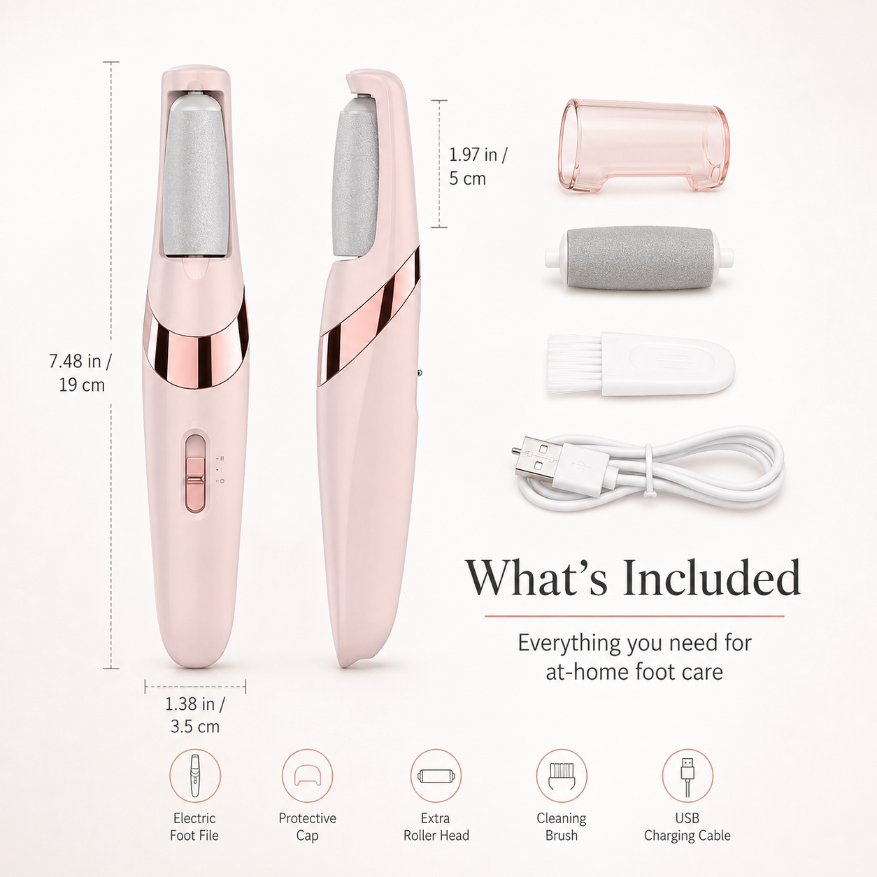 SilkStep™ Electric Foot File